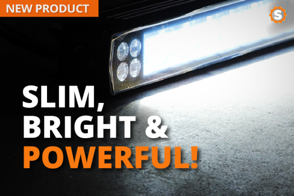New Product - LED Work Light Bar With Warning Light