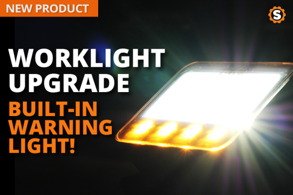 New Product - LED Worklight With Built In Warning Light
